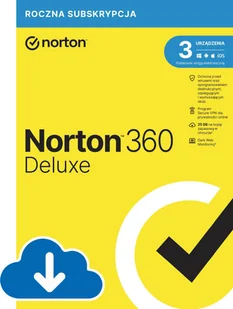 Norton 360 Deluxe na 3 urządzenia na 24 miesiące 21441624 - Programy antywirusowe - miniaturka - grafika 1