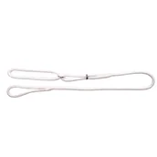 Smycze dla psów - Dingo Smycz Ringowa Z Linki 0,4 x 150 cm Biała - miniaturka - grafika 1