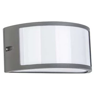 Ideus Elewacyjna LAMPA ścienna GRETA 03019 zewnętrzna OPRAWA półokrągła kinkiet outdoor IP54 ciemnoszary 03019 - Lampy ogrodowe - miniaturka - grafika 1
