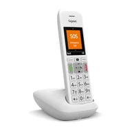 Telefony stacjonarne - Gigaset E390 Telefon analogowy/DECT Nazwa i identyfikacja dzwoniącego Biały - miniaturka - grafika 1