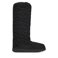 Śniegowce damskie - Śniegowce LOVE MOSCHINO JA26032G1NISE00B Czarny - miniaturka - grafika 1