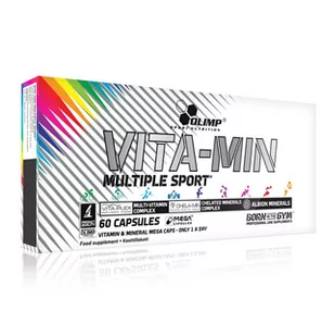 Olimp Labs Odżywka Vita-Min Multiple Sport Mega Caps a-ty S46255 - Witaminy i minerały dla sportowców - miniaturka - grafika 1
