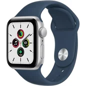 Smartwatch - Apple Watch SE GPS 44mm Aluminium Niebieski - miniaturka - grafika 1