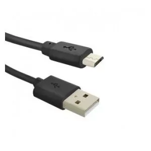 Qoltec Kabel USB męski/ MicroUSB męski/ 5P 0,25 m (50497) - Kable USB - miniaturka - grafika 1