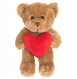 MIŚ Z SERCEM THEO BRĄZOWY 19cm 04286 / 7331626042864 - Maskotki i pluszaki - miniaturka - grafika 1