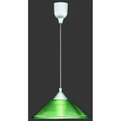 Lampy sufitowe - Trio T R I O Lampa wisząca 1 x 60W E27, Zielony, seria 3014 (301400115) - - miniaturka - grafika 1