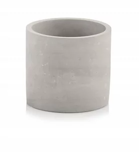 BETONOWA OSŁONKA DONICZKA 14 CM SZARA - Donice - miniaturka - grafika 1