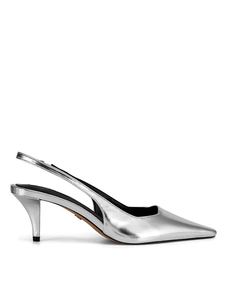 Nine West Czółenka Damskie Srebrny WFA3377-1