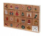 Ozdoby bożonarodzeniowe - Kalendarz adwentowy do samodzielnego kreatywnego uzupełnienia 24 pudełka 77 - miniaturka - grafika 1