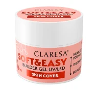 Żele do paznokci - Claresa Soft & Easy żel budujący Skin Cover 90g - miniaturka - grafika 1