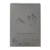Podobrazia, bloki, papiery - Blok do kaligrafii SM-LT Calligraphy & Lettering A4 spirala - miniaturka - grafika 1