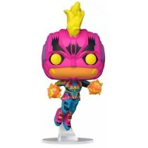 Funko POP!, Figurka kolekcjonerska, Marvel: Black Light- Captain Marvel - Figurki kolekcjonerskie - miniaturka - grafika 2