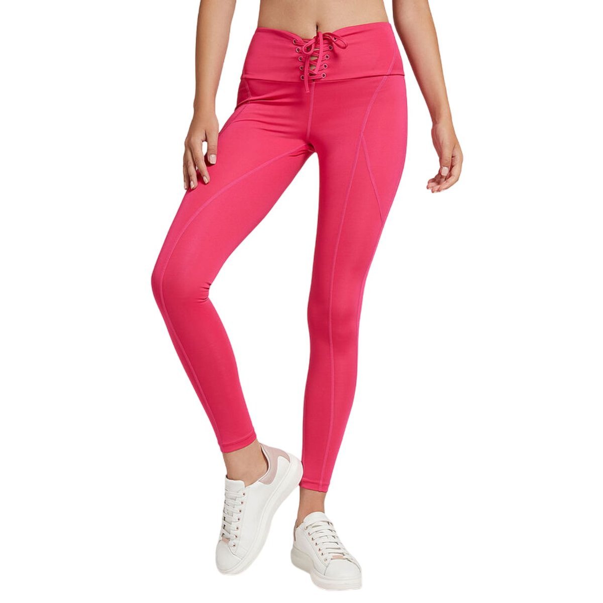 Legginsy damskie Guess Agatha sportowe dopasowane-S