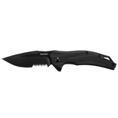 Noże - Nóż składany Kershaw Lateral Black Serrated 1645BLKST - miniaturka - grafika 1