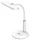 Biała lampka biurkowa LED ze ściemniaczem - A509-Joha