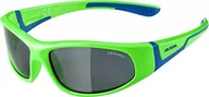 Okulary przeciwsłoneczne - Alpina Flexxy Okulary rowerowe Dzieci, neon green-blue 2020 Okulary przeciwsłoneczne A8467 4 71 - miniaturka - grafika 1