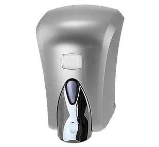 Dozownik (dystrybutor) mydła w płynie (S6C) 1 litr z tworzywa ABS, srebrny - Mydelniczki i dozowniki mydła Dozownik (dystrybutor) mydła w płynie (S6C) 1 litr z tworzywa ABS, srebrny - Mydelniczki i dozowniki mydła - miniaturka - grafika 1