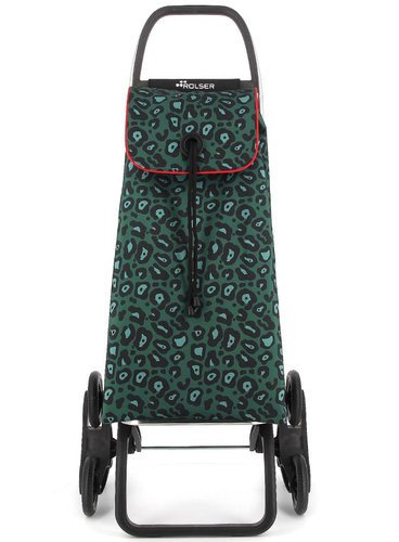 Wózek na zakupy Rolser I-Max Wild 6 - green