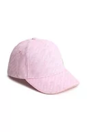 Czapki dla dzieci - Michael Kors czapka z daszkiem bawełniana dziecięca kolor różowy wzorzysta - miniaturka - grafika 1