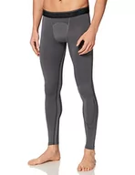 Legginsy - Nike Męskie legginsy M NP DF Tight Leggings, Iron Grey/Black/Black, S - miniaturka - grafika 1
