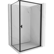 Kabiny prysznicowe - Mexen Mist-B kabina prysznicowa uchylna prawa 70 x 95 cm, czarna ramka, czarna - 8A2T-070-095-70-70-P - miniaturka - grafika 1