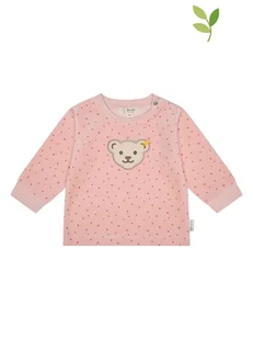 Steiff Bluza w kolorze jasnoróżowym - Bluzy i sweterki niemowlęce - miniaturka - grafika 1