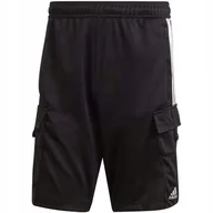 Spodenki męskie - Spodenki męskie adidas Tiro Cargo czarne IM2911 S - miniaturka - grafika 1