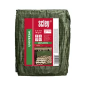 Folie i taśmy malarskie - Plandeka 3 x 5 m 80 g/m² zielona - miniaturka - grafika 1