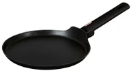 Patelnie - Czarna tytanowa patelnia do naleśników N2-S54 - miniaturka - grafika 1