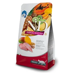 Karma dla kota FARMINA N&D Cat Tropical Selection Chicken Kurczak 300 g - Sucha karma dla kotów - miniaturka - grafika 1
