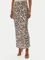 Spódnice - Kontatto Spódnica maxi B3008C Beżowy Slim Fit - miniaturka - grafika 1