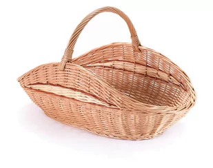 Wiklinowy kosz kominkowy WIKLINOWY ŚWIAT Pstry, 1 szt. - Pudła i pojemniki do przechowywania - miniaturka - grafika 1