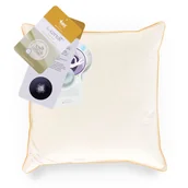 Poduszki - Poduszka Natural Exclusive Basic+ Krem 40x40 - miniaturka - grafika 1