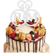 Gadżety dla niej i dla niego - Topper Na Rocznicę Ślubu - miniaturka - grafika 1