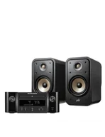 Zestawy stereo - Zestaw stereo: Marantz Melody X + Polk Audio ES20, Kolor: Biały - miniaturka - grafika 1