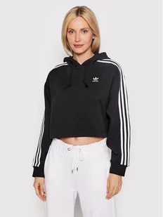 adidas Bluza adicolor Classics HC2016 Czarny Relaxed Fit - Bluzy damskie - miniaturka - grafika 1