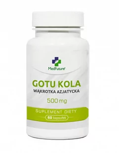 Medfuture Gotu Kola wąkrotka azjatycka - Witaminy i minerały dla sportowców - miniaturka - grafika 1