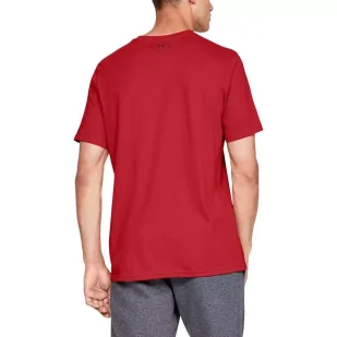 Koszulka męska Under Armour BOXED SPORTSTYLE SS - Koszulki sportowe męskie - miniaturka - grafika 2