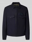 Kurtki męskie - Kurtka z kołnierzykiem typu kent - miniaturka - grafika 1