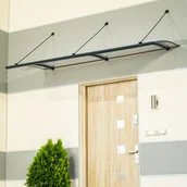 Daszki nad drzwi - LANITPLAST daszek nad drzwiami TURKUS XL 197/85 antracyt - miniaturka - grafika 1