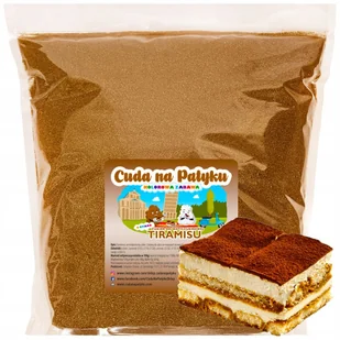 Cukier  TIRAMISU Brązowy 500g - Cukier i słodziki - miniaturka - grafika 1