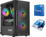 Zestawy komputerowe - Komputer Netcom KOMPUTER GAMINGOWY DO GIER Core i5 12400 16GB RTX 3060 12GB M.2 1TB Win11 RGB - miniaturka - grafika 1