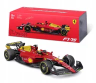 Samochody i pojazdy dla dzieci - BOLID F1 Ferrari F1-75 GP Monza 2022 Charles Leclerc 1:24 BBURAGO 18-26806 - miniaturka - grafika 1