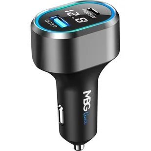 Ładowarka samochodowa MBG Line PD79AD 65W Czarny - Ładowarki samochodowe - miniaturka - grafika 1