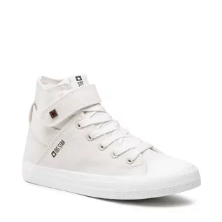 Trampki damskie - Big Star Trampki FF274579 White - grafika 1