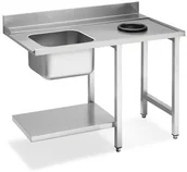 Akcesoria i części AGD - Stół załadowczy ze zlewem SMEG WT51200SHR  (22) 877 77 77 ! Indywidualne wyceny! - miniaturka - grafika 1