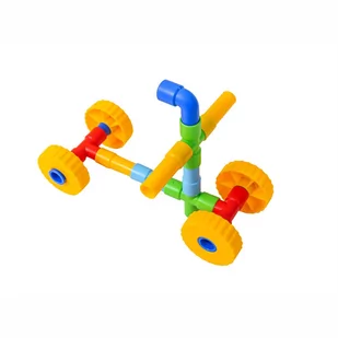 Małpiszon, klocki edukacyjne rurki King - Chodziki - miniaturka - grafika 1