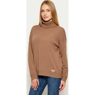 Swetry damskie - Liu Jo Sport Wełniany golf Regular Fit z dodatkiem kaszmiru - miniaturka - grafika 1