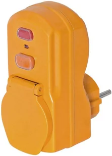 Brennenstuhl 1290631 adapter wyłącznik ochronny 30 ma 1P + N + T 16 A 230 V IP54 1290631 - Przedłużacze i rozgałęźniki - miniaturka - grafika 2