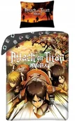 Pościel dla dzieci - Pościel dziecięca Attack on Titan 140 x 200 cm wielokolorowy Halantex - miniaturka - grafika 1